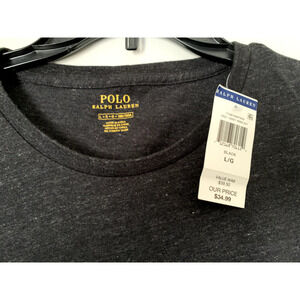 Polo Ralph Lauren Crewneck T-Shirt – Charcoal Heather (Size Large, NWT)